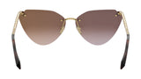 Serpenti Light Gold Cat Eye Sunglasses