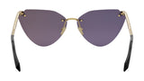 Serpenti Light Gold Cat Eye Sunglasses