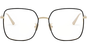 GemDiorO SU Yellow Geometric Eyeglasses