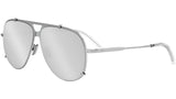 DiorBlackSuit A3F Silver Pilot Sunglasses