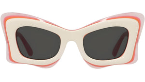 Paula's Ibiza White Butterfly Sunglasses