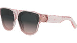 Lady 95.22 R3I Pink Round Sunglasses