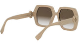 FF Diamonds Brown Square Sunglasses