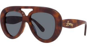 Curvy Tortoise Pilot Sunglasses