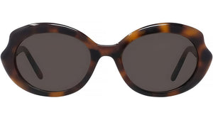 Slim Tortoise Geometric Sunglasses