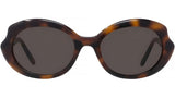 Slim Tortoise Geometric Sunglasses