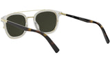 DiorBlackSuit S14I Transparent Square Sunglasses