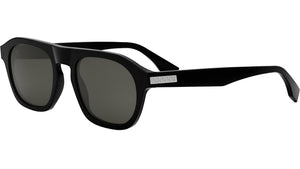 Fendi Essential Black Geometric Sunglasses