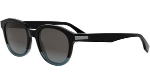 Fendi Essential Black Round Sunglasses