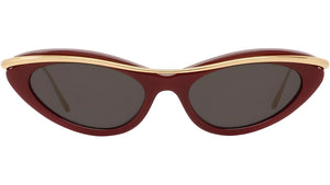 Signature Red Geometric Sunglasses