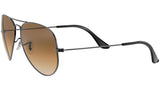 Aviator Gradient RB3025 004/51 Gunmetal Brown