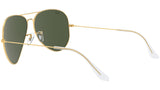 Aviator Large Metal II RB3026 L2846 Gold Green