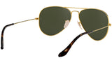 Aviator Havana Collection RB3025 181 Gold Green