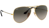 Aviator Havana Collection RB3025 181/71 Gold Grey