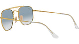 The Marshal RB3648 gold clear gradient blue