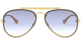 Blaze Aviator RB3584N gold light blue