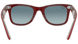 Original Wayfarer Bicolor 0RB2140 red on grey