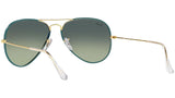 Aviator Full Color Legend RB3025JM 9196BH Green Blue