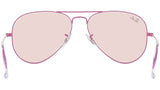 Aviator Solid Evolve RB3025 9224T5 Violet Pink