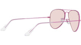 Aviator Solid Evolve RB3025 9224T5 Violet Pink