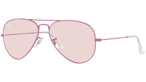 Aviator Solid Evolve RB3025 9224T5 Violet Pink